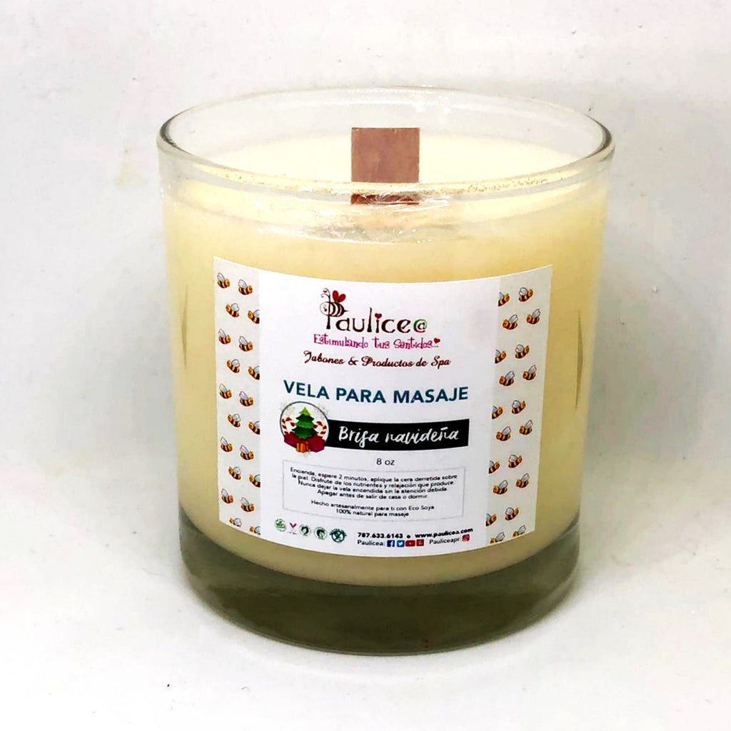 Vela Para Dar Masajes - Aromas Navideños - PAULICEA