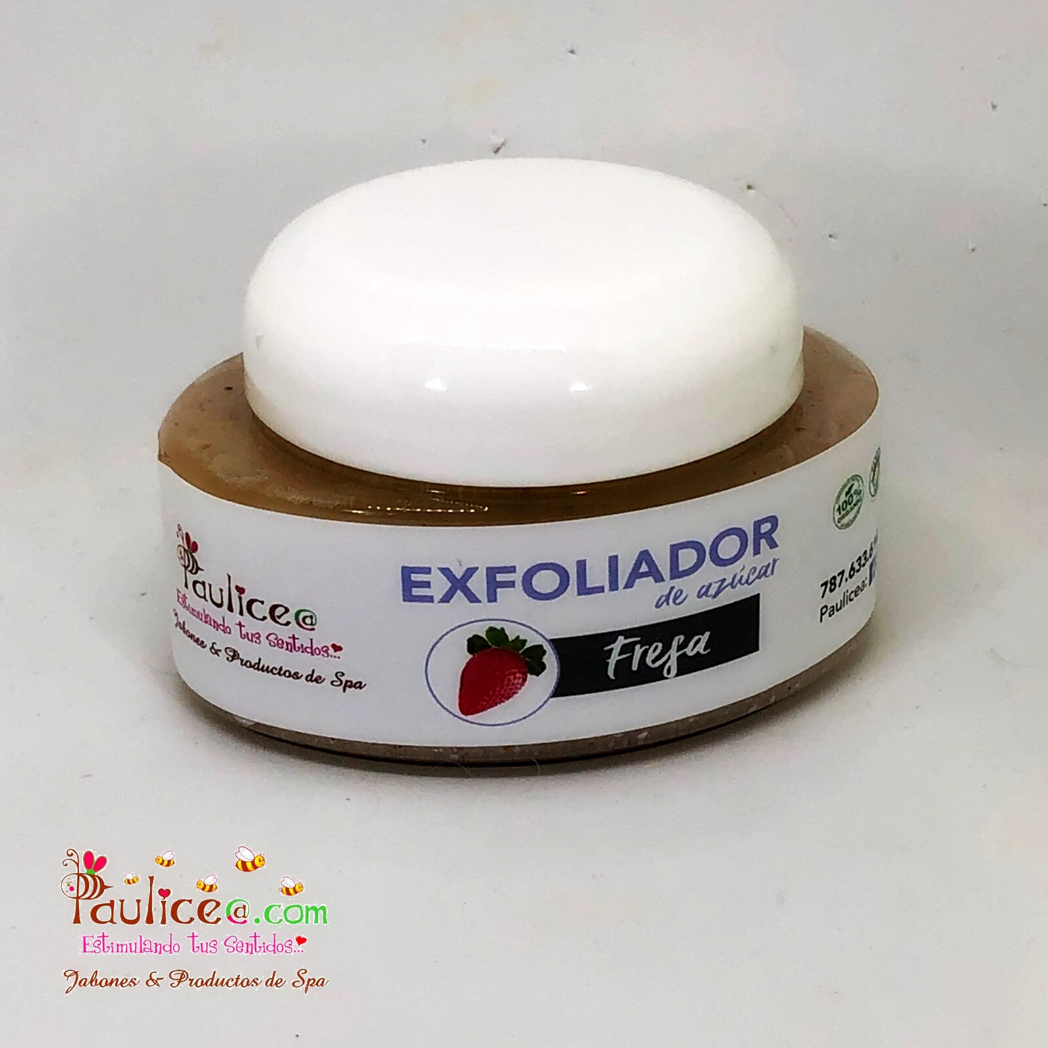 Exfoliador de Azúcar y Fresa - PAULICEA