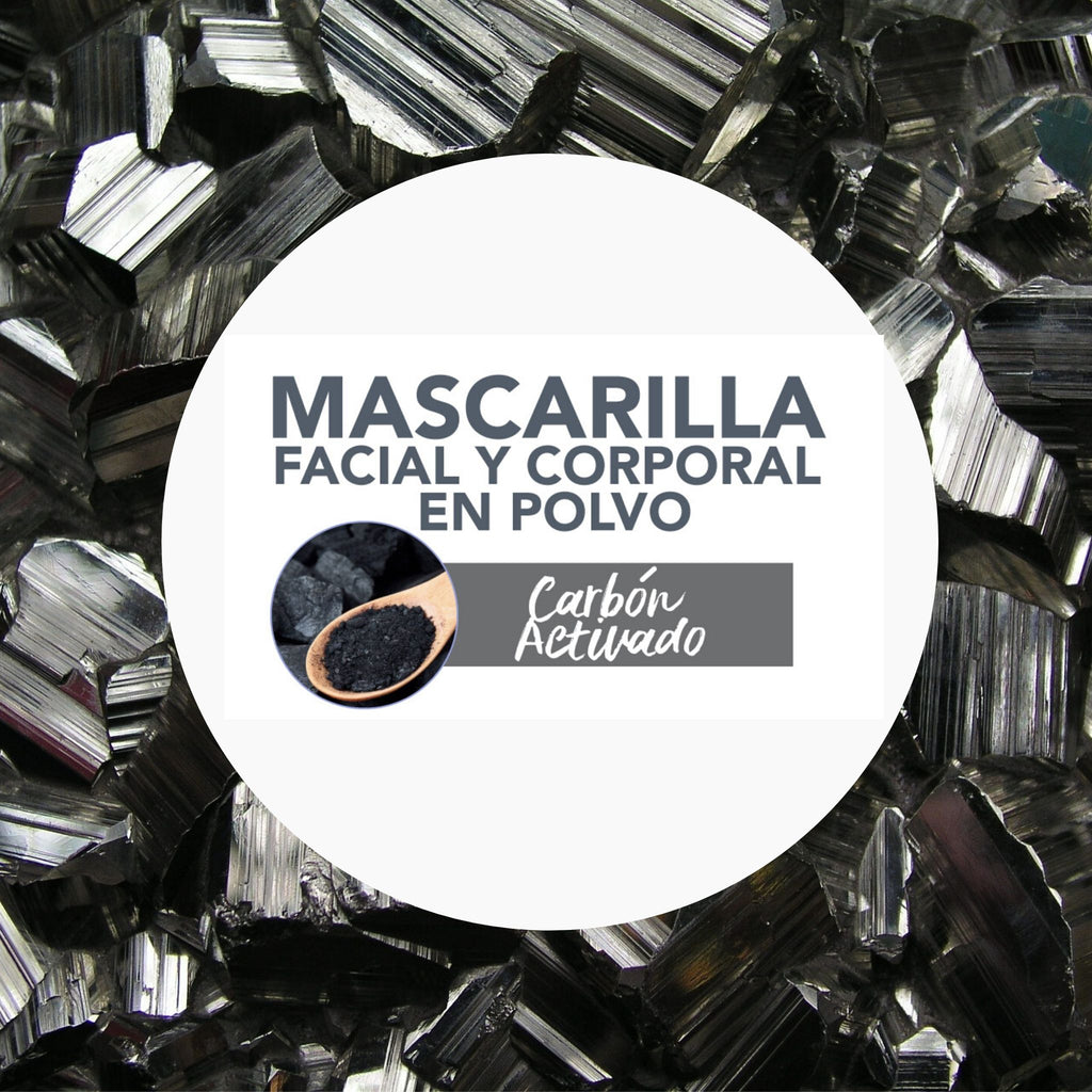 Mascarilla Facial y Corporal en Polvo de Carbón Activado - PAULICEA
