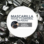Mascarilla Facial y Corporal en Polvo de Carbón Activado - PAULICEA