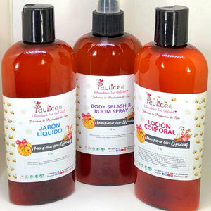 Set Jabón Líquido, Loción Corporal y Body Splash - PAULICEA